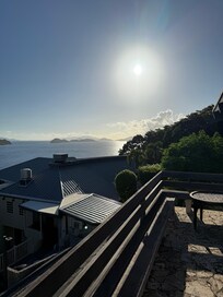 Sunrise from lobby lockout point