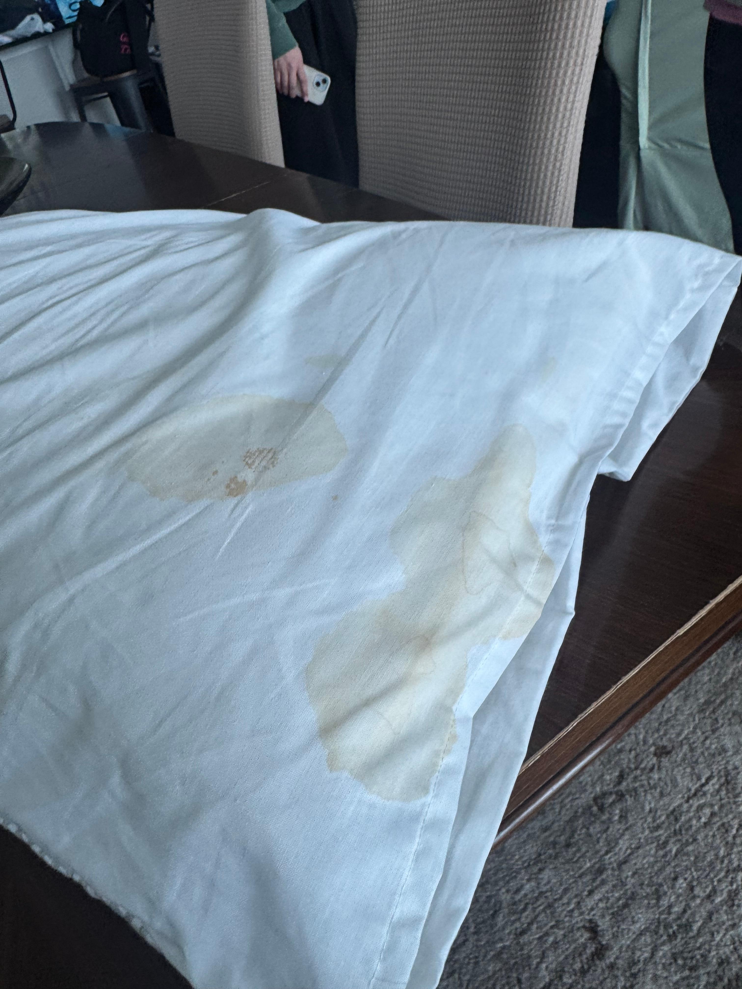 one of the pillows