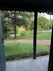 View from porch