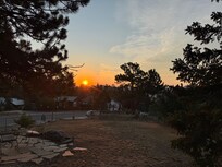 Sunrise from the yard!