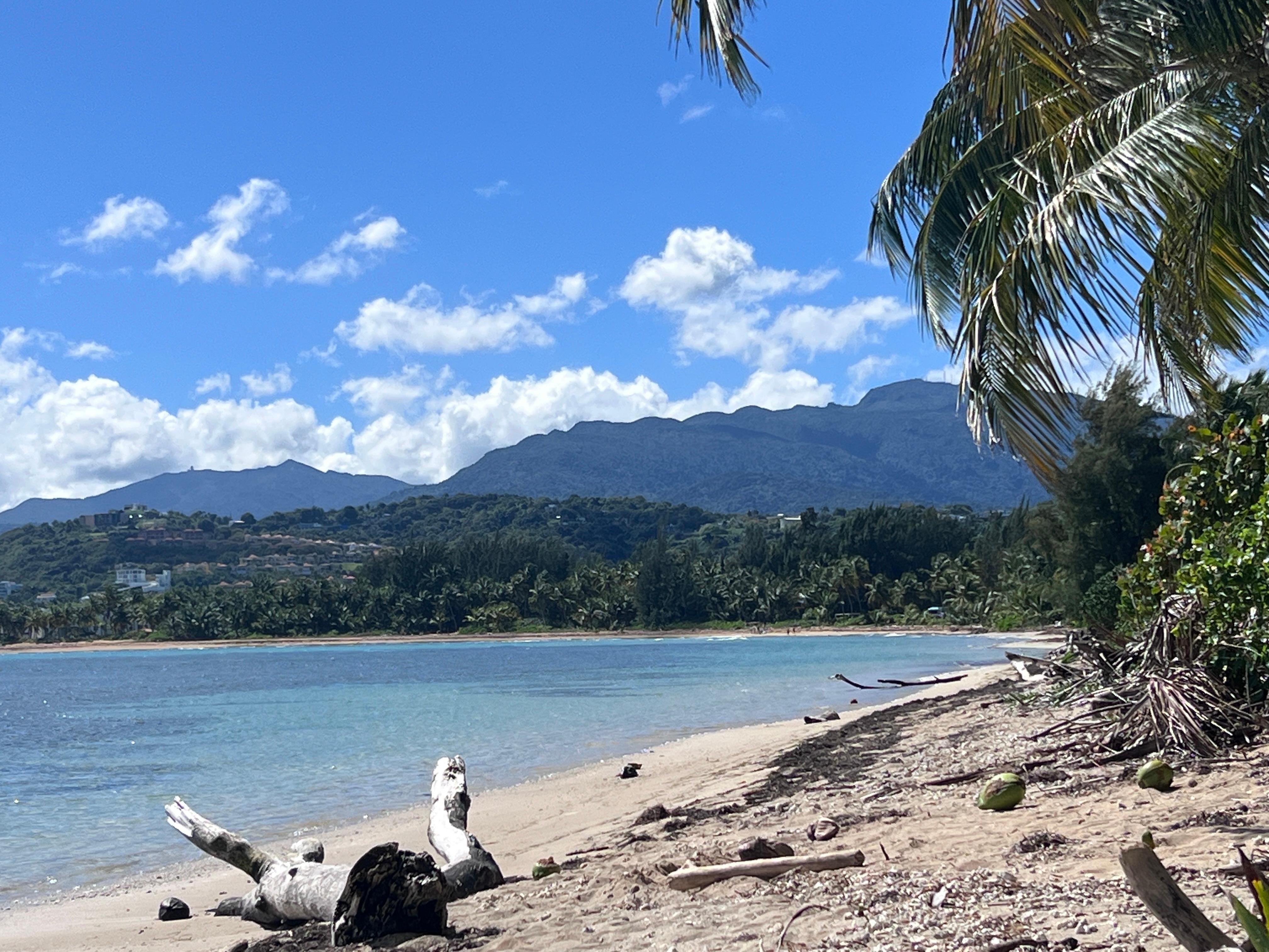 It felt like a private beach, even though its public, with lots of sun, or shade, and amazing breezes.