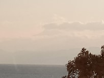 Mt. Etna from our suite window