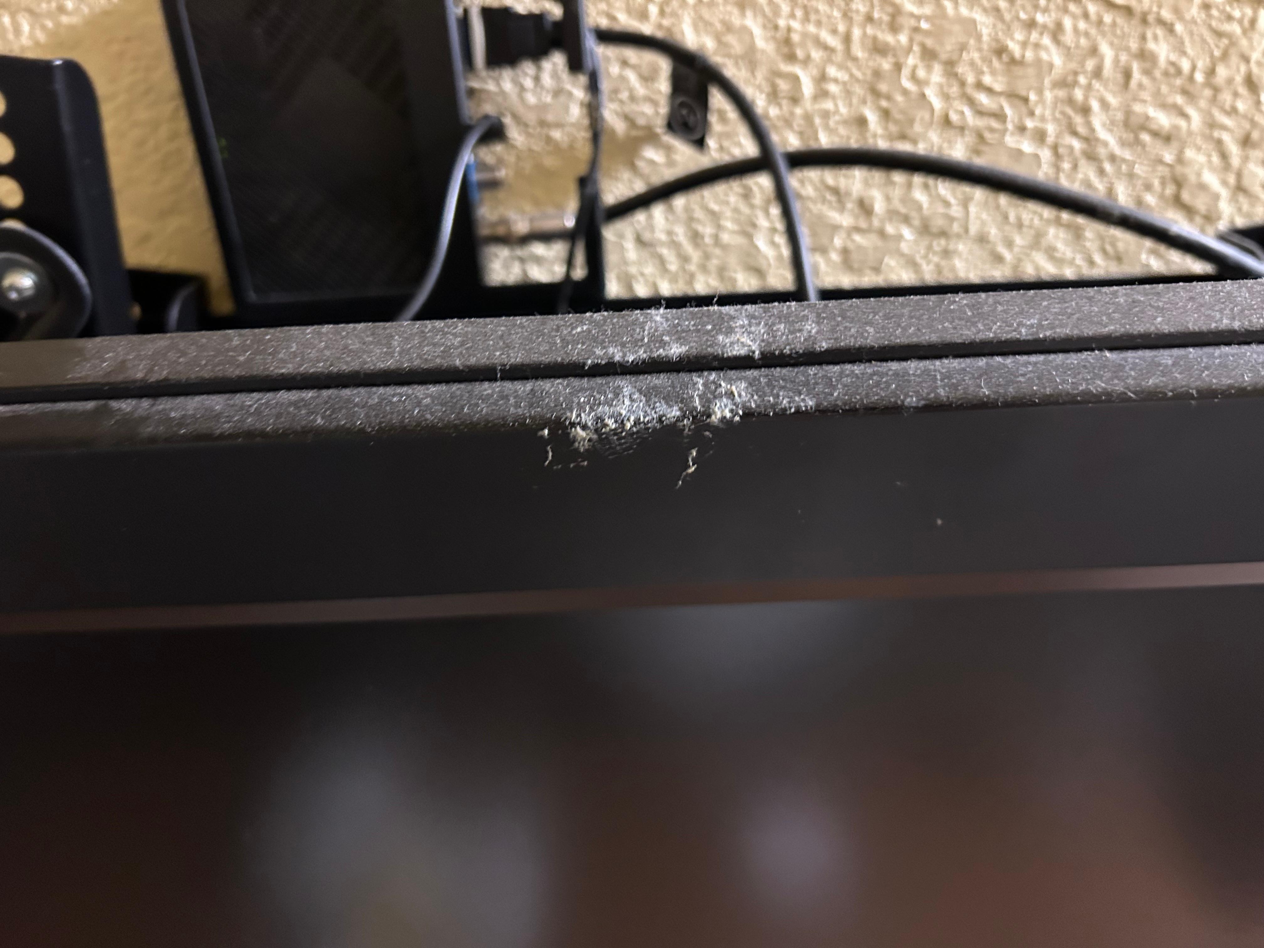 Dust on the TV