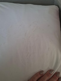 A clean pillowcase