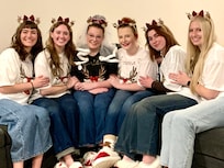 Bridesmaid and groomsmen dinner