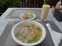 朝食は美味しい。