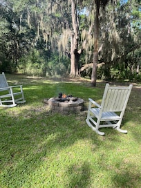 The outdoors.