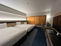 Our room-included 4 beds, one for each of us. The room was cleaned immaculately everyday.