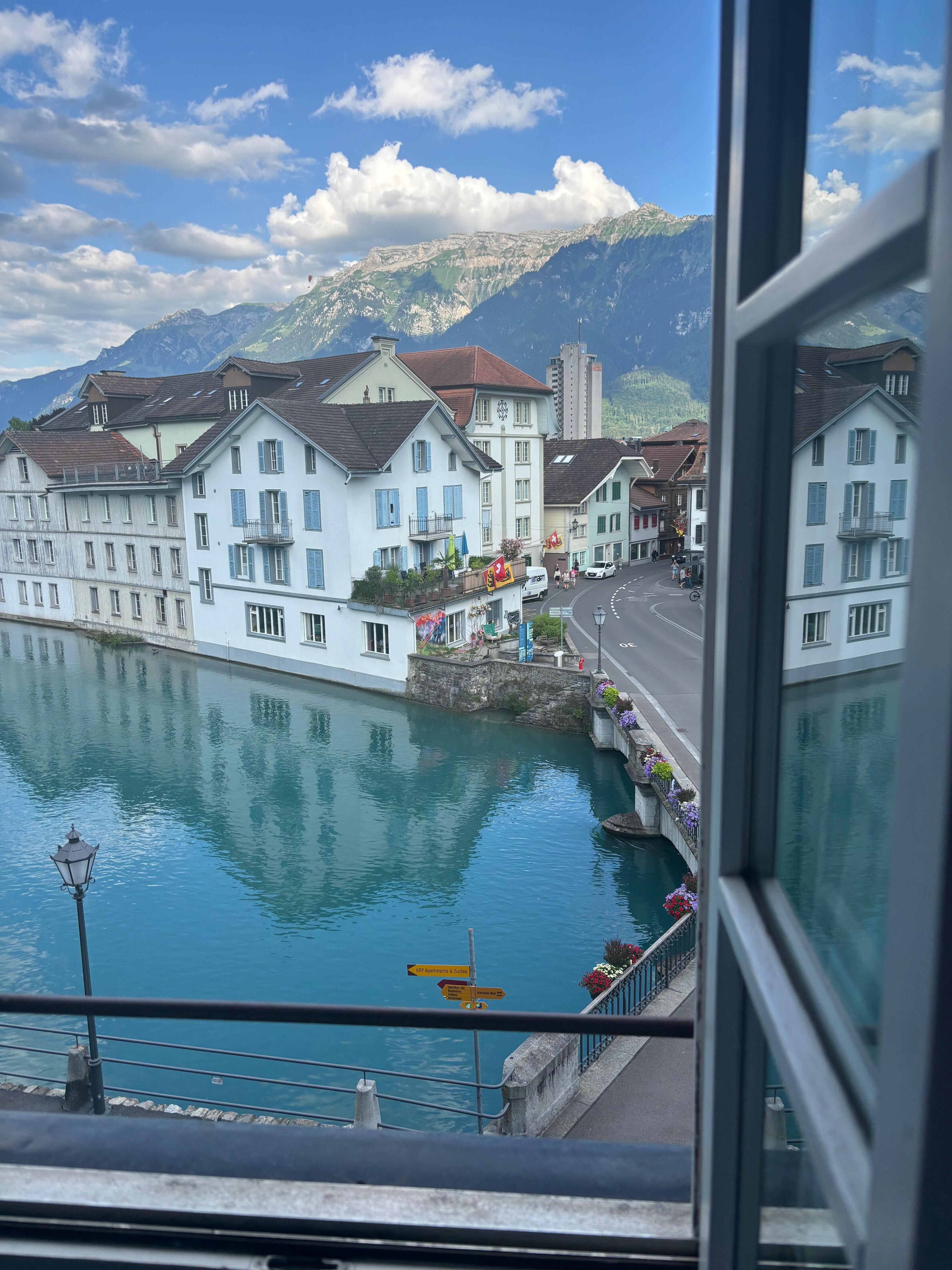 The view from our room