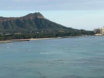 View from our balcony