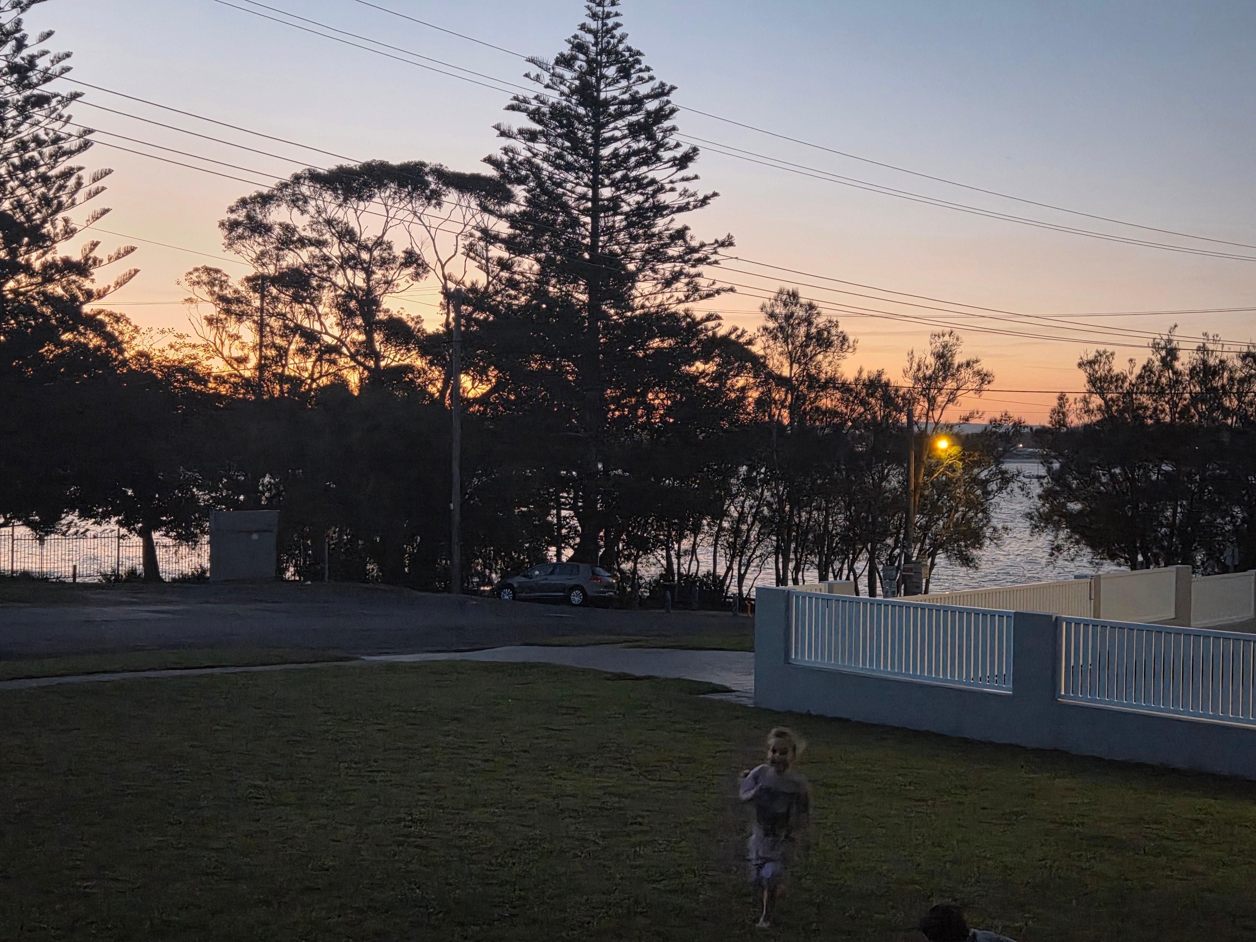 View from front porch