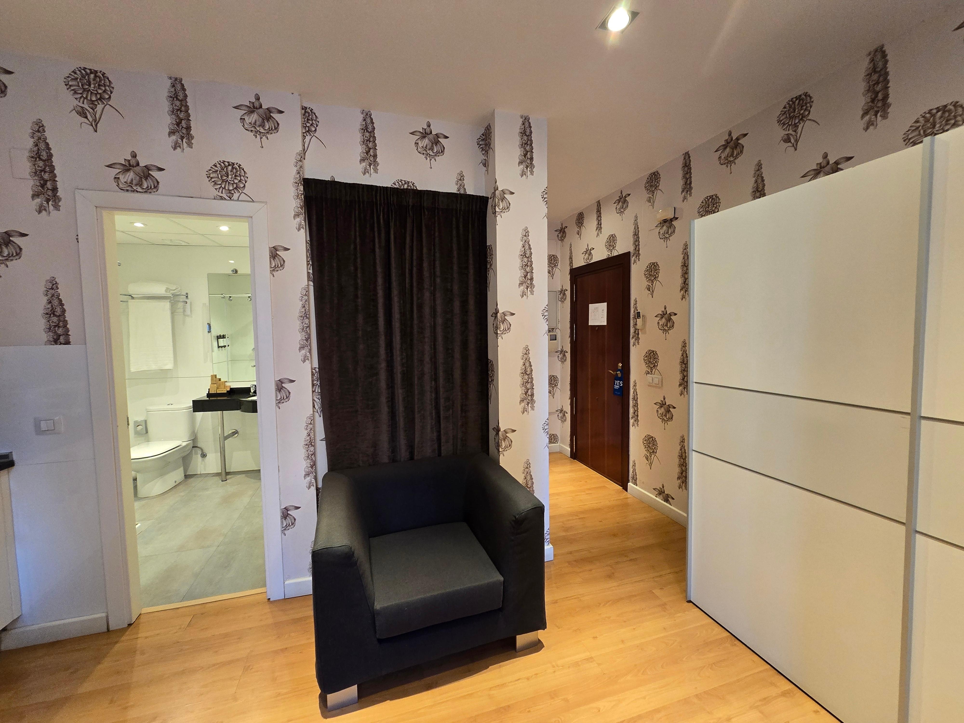 Entrance to our hotel room. 