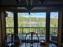 View from the kitchen table.