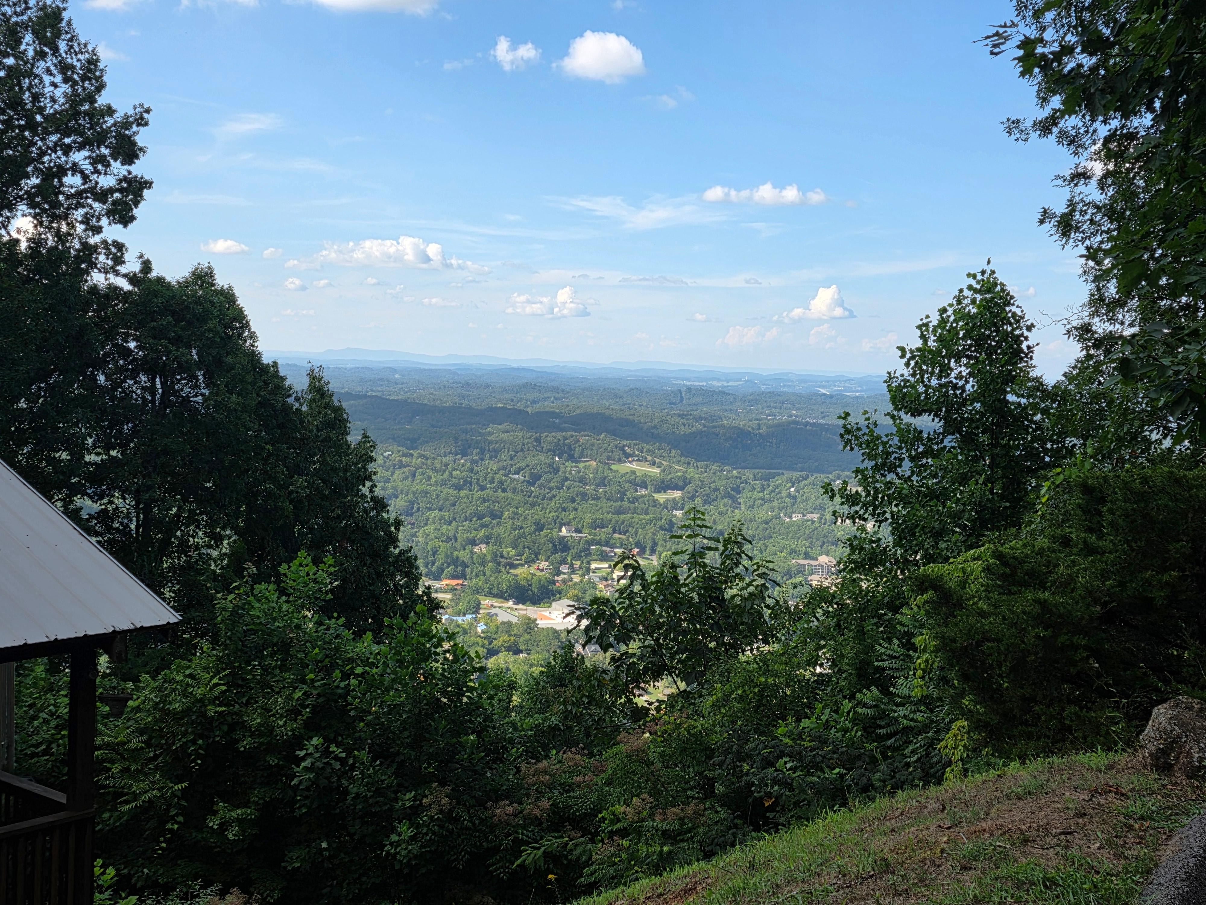 Beautiful view at the bottom of the driveway 