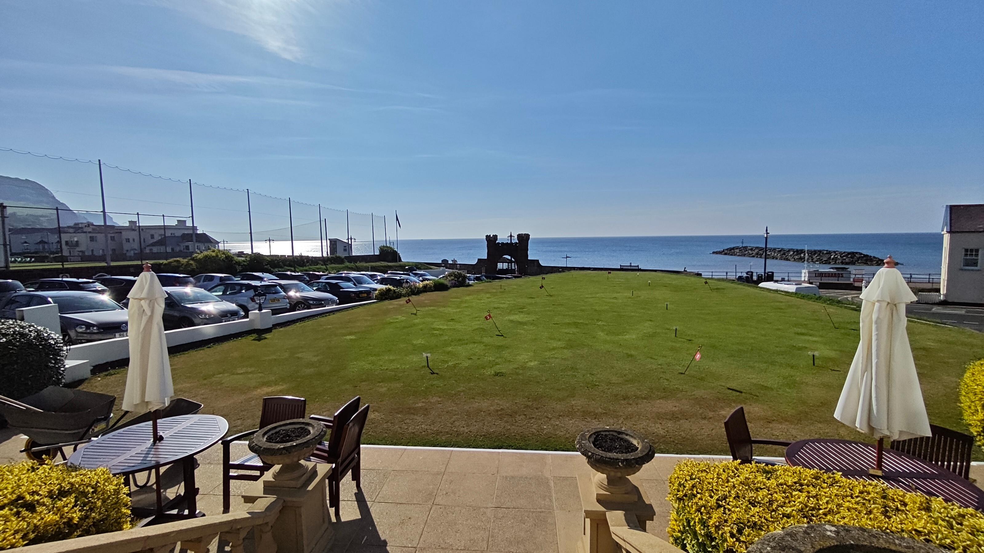 View from the terrace 
