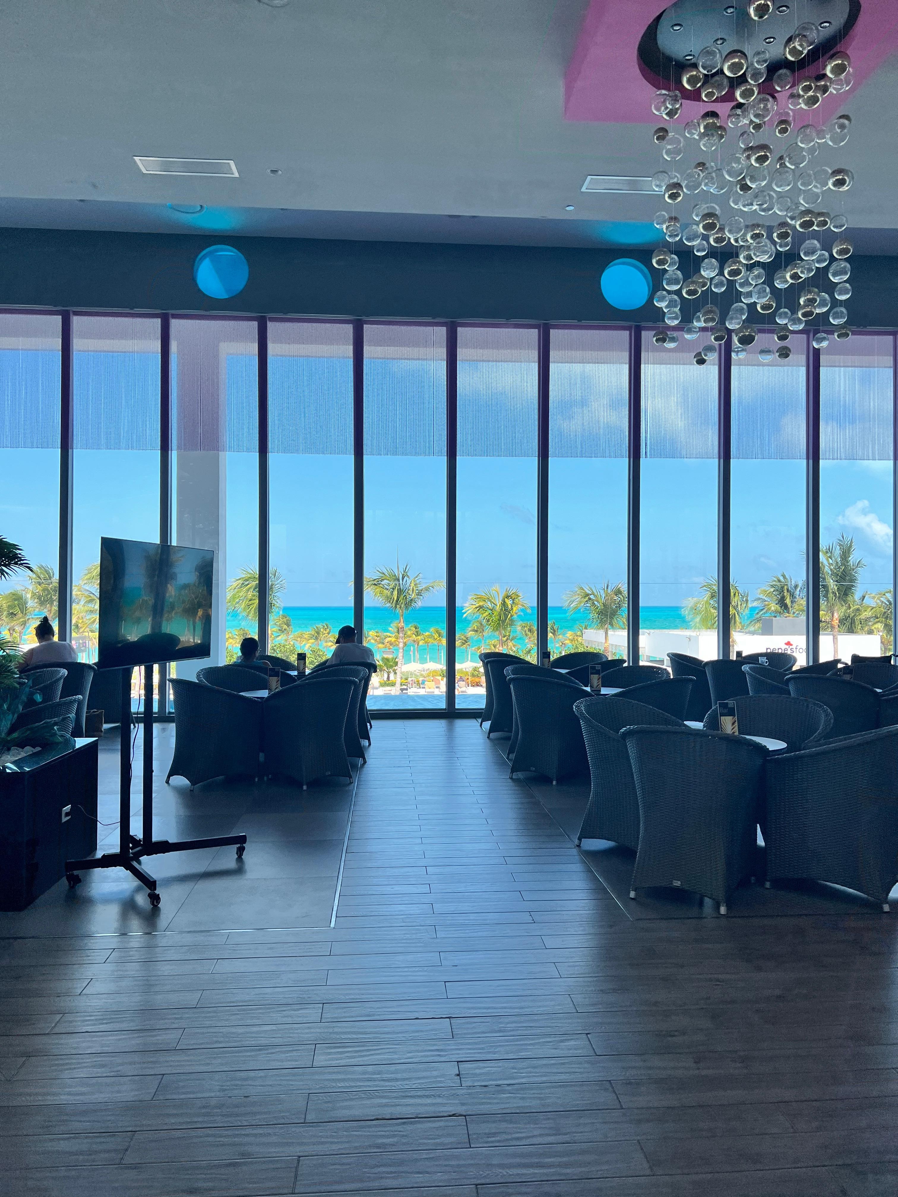 Coffee/drinks bar view