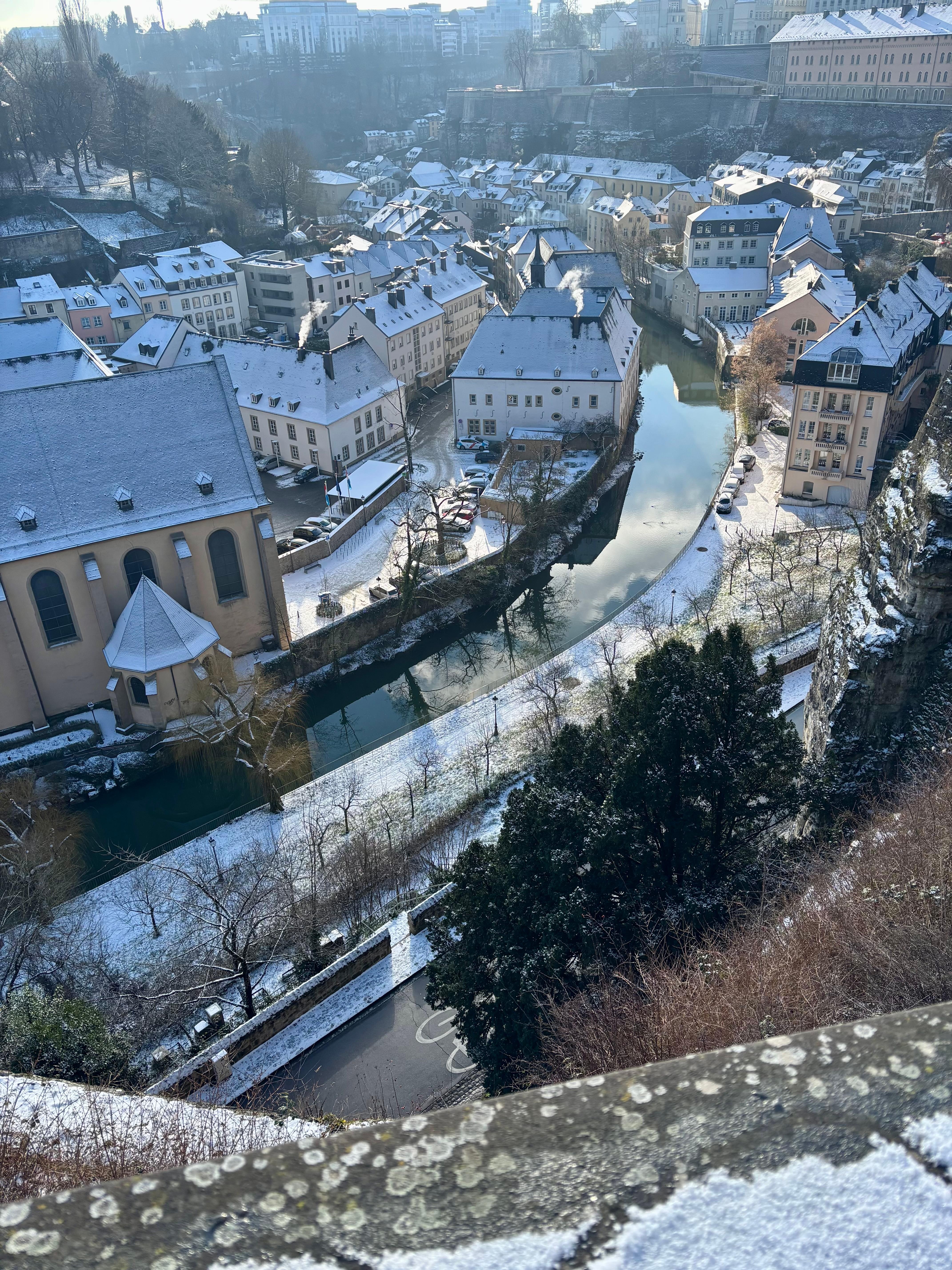 Very picturesque in the snow