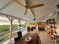 The terrace for evenings