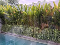 Our pool in the Villa