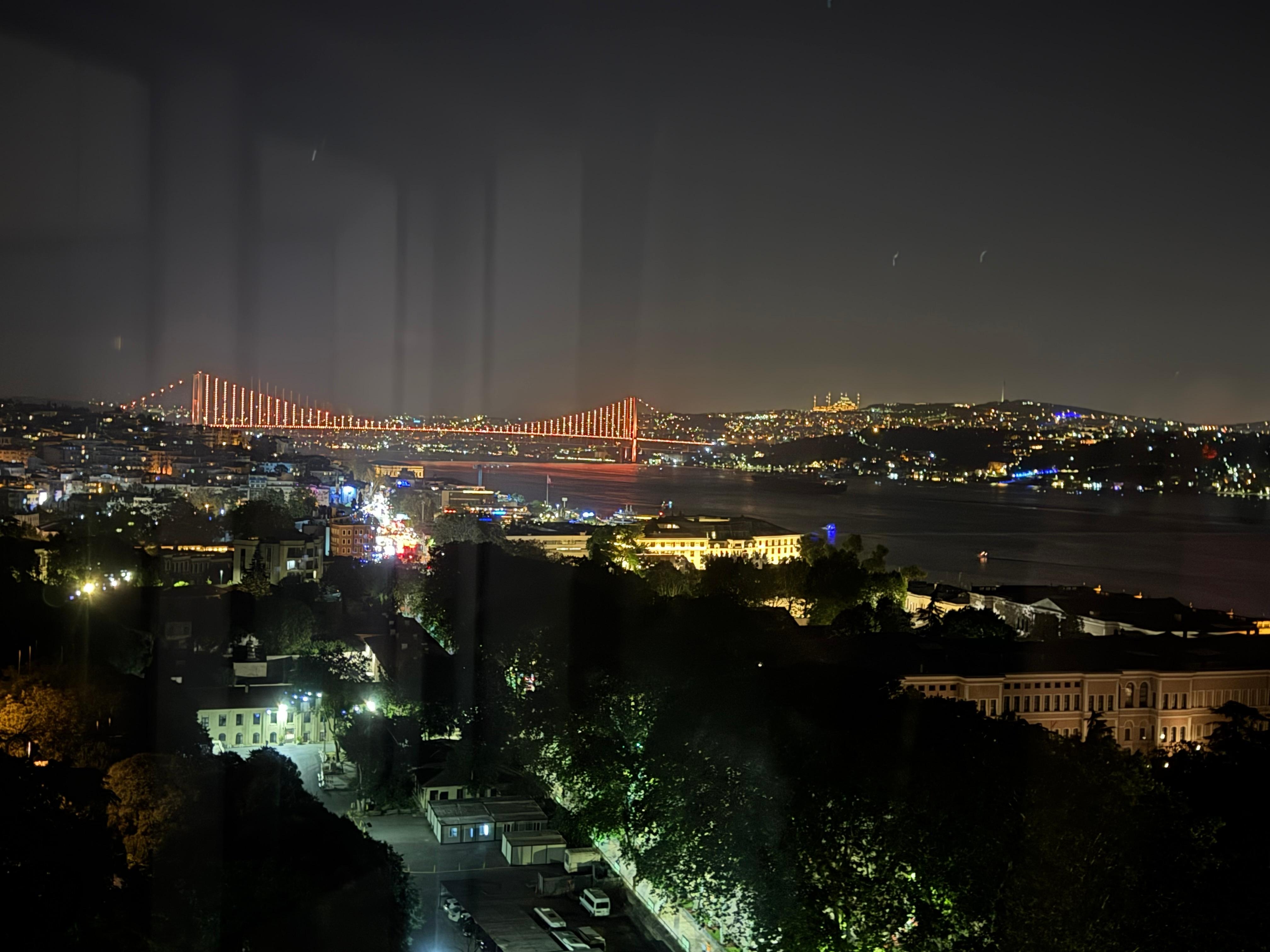 View from the hotel room