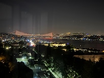 View from the hotel room