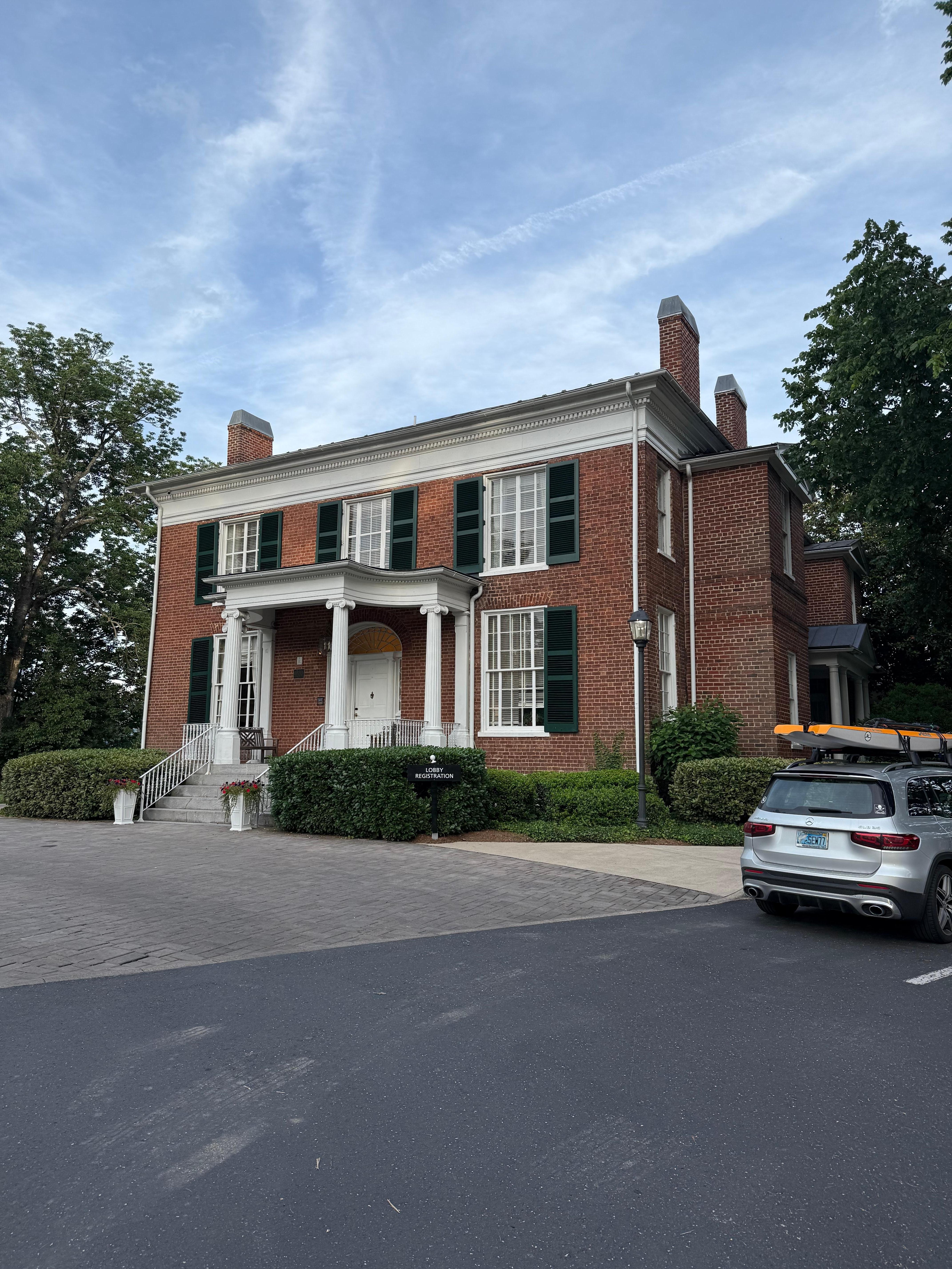 Check in and main building.
