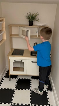 So much for littles to play with. We loved having tea parties