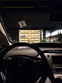 This was a safer place to sleep for the few hours we had left.