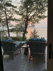 My favourite spot to watch the boats go by