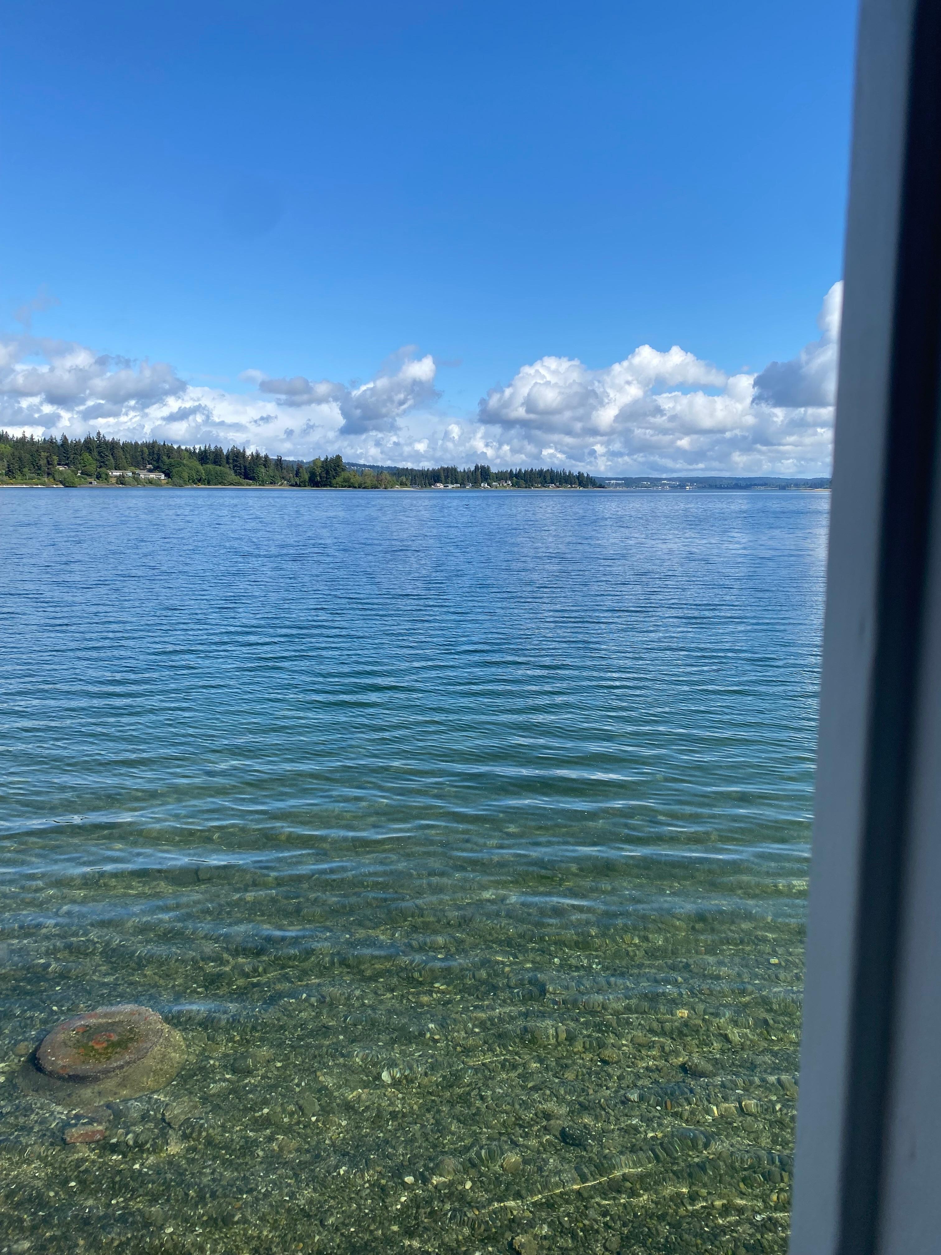 Same view as tide was coming in