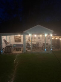 Lights come on automatically at dark