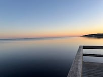View off the pier