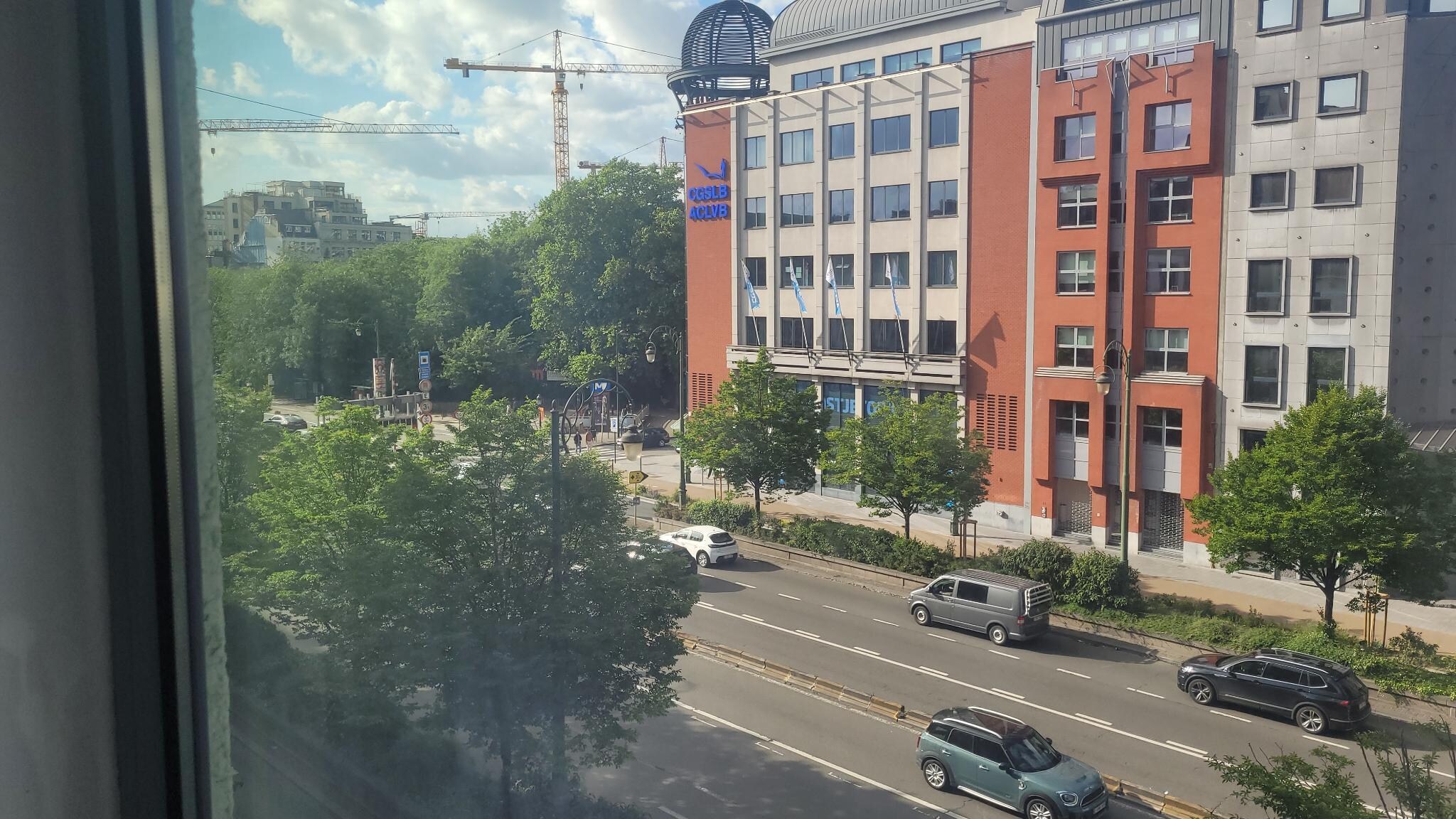 Blick aus dem Fenster