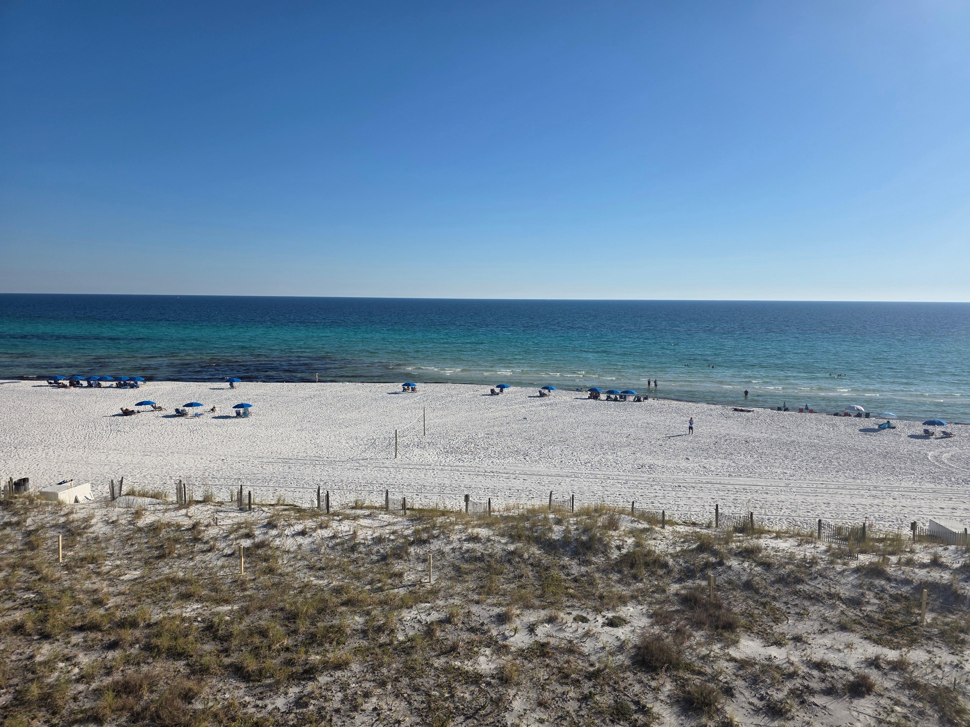 Gulf view from balcony