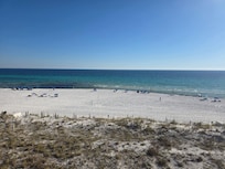 Gulf view from balcony