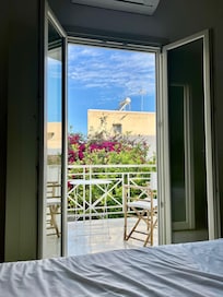 The morning view with nice breeze.