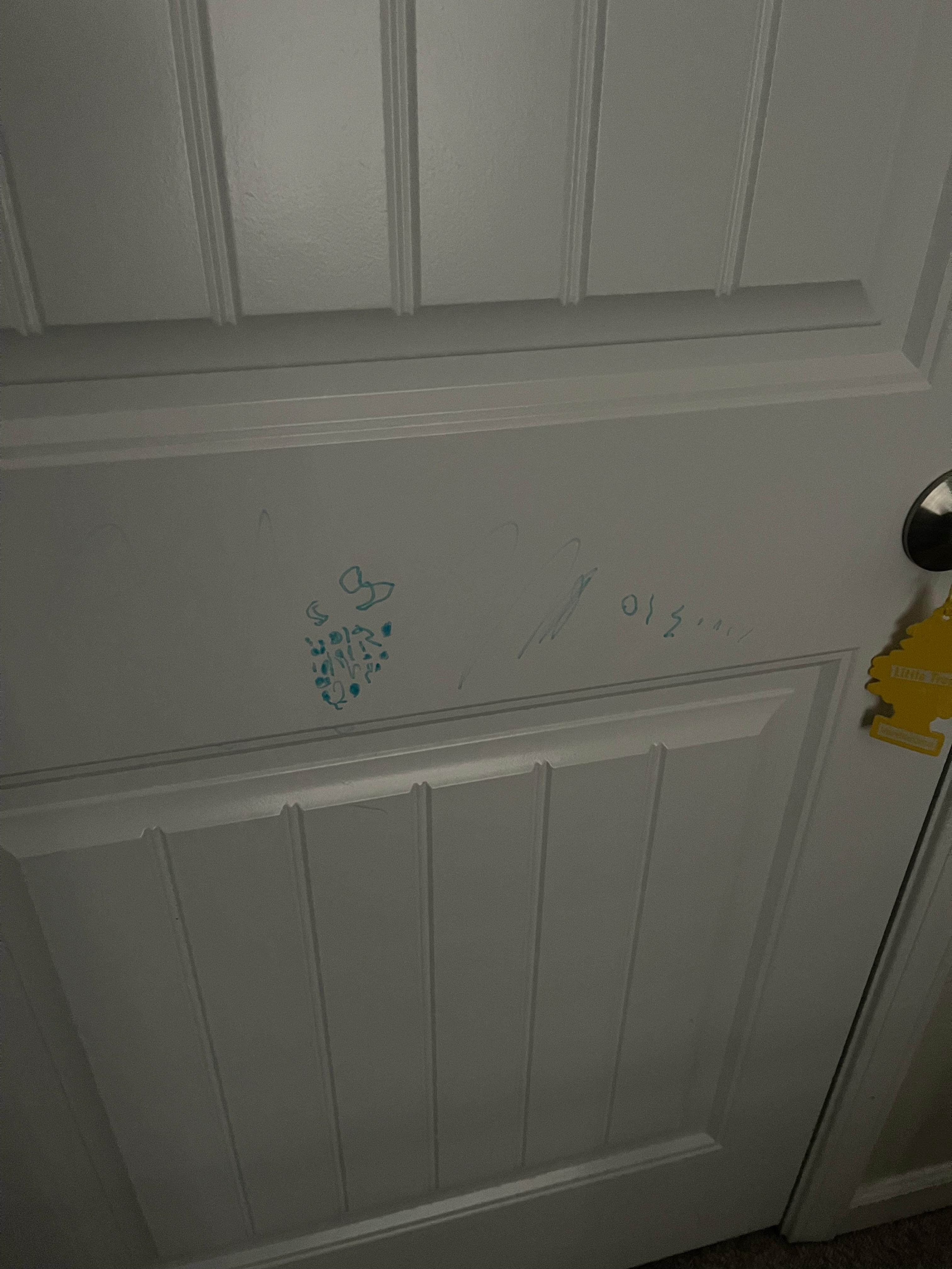 Marker on doors