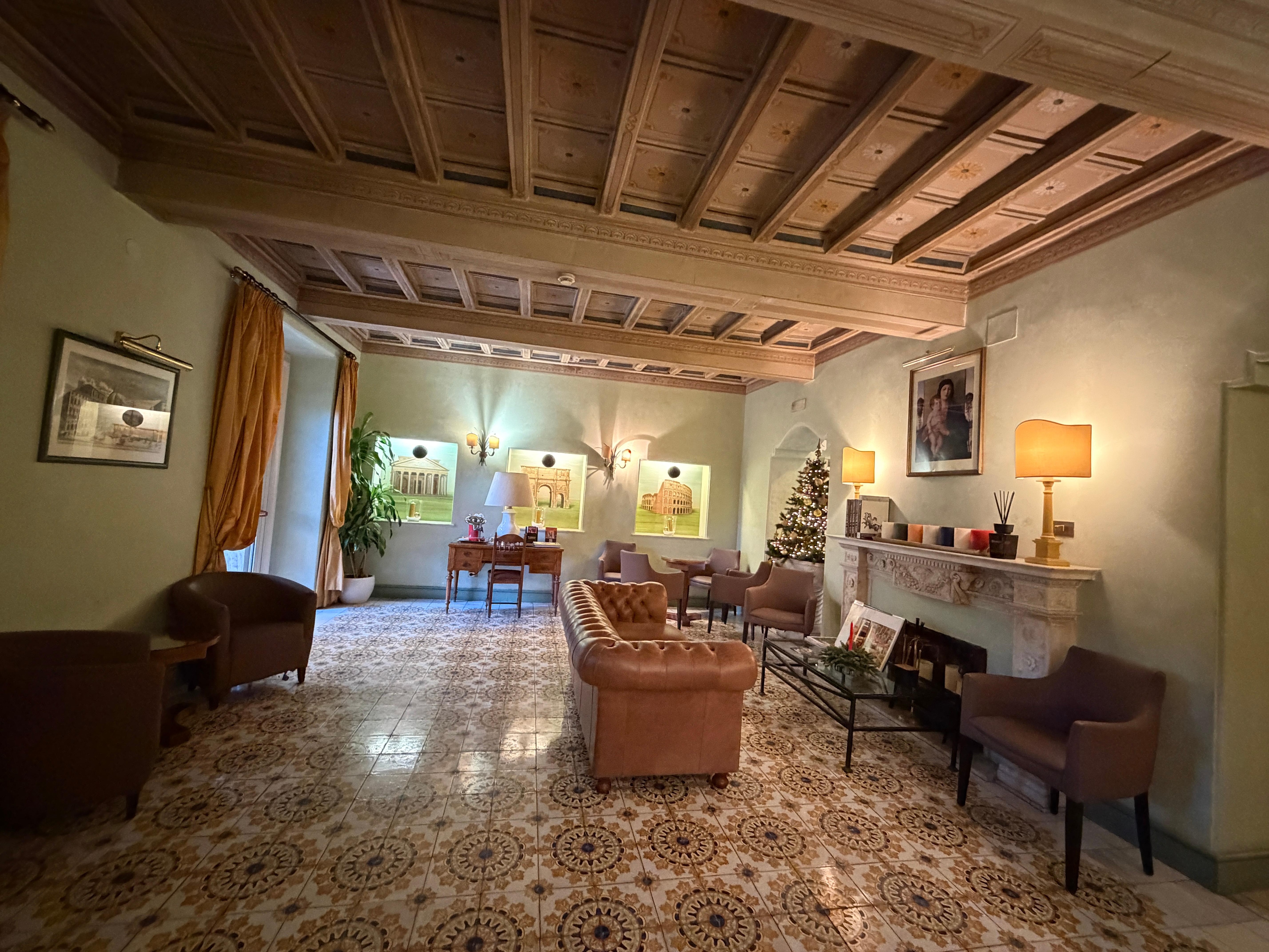 Living room of the hotel 