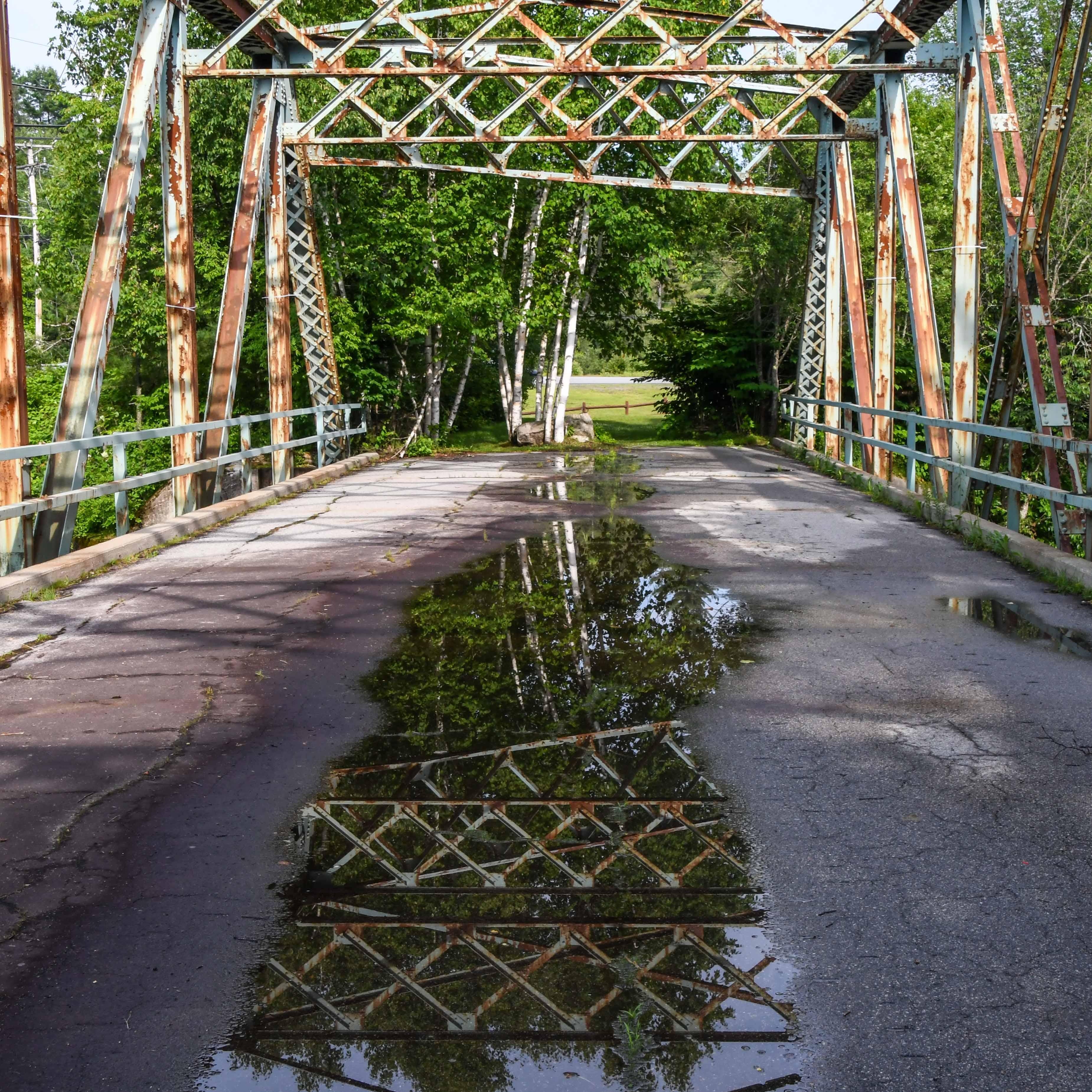 Historic bridge just off hotel property