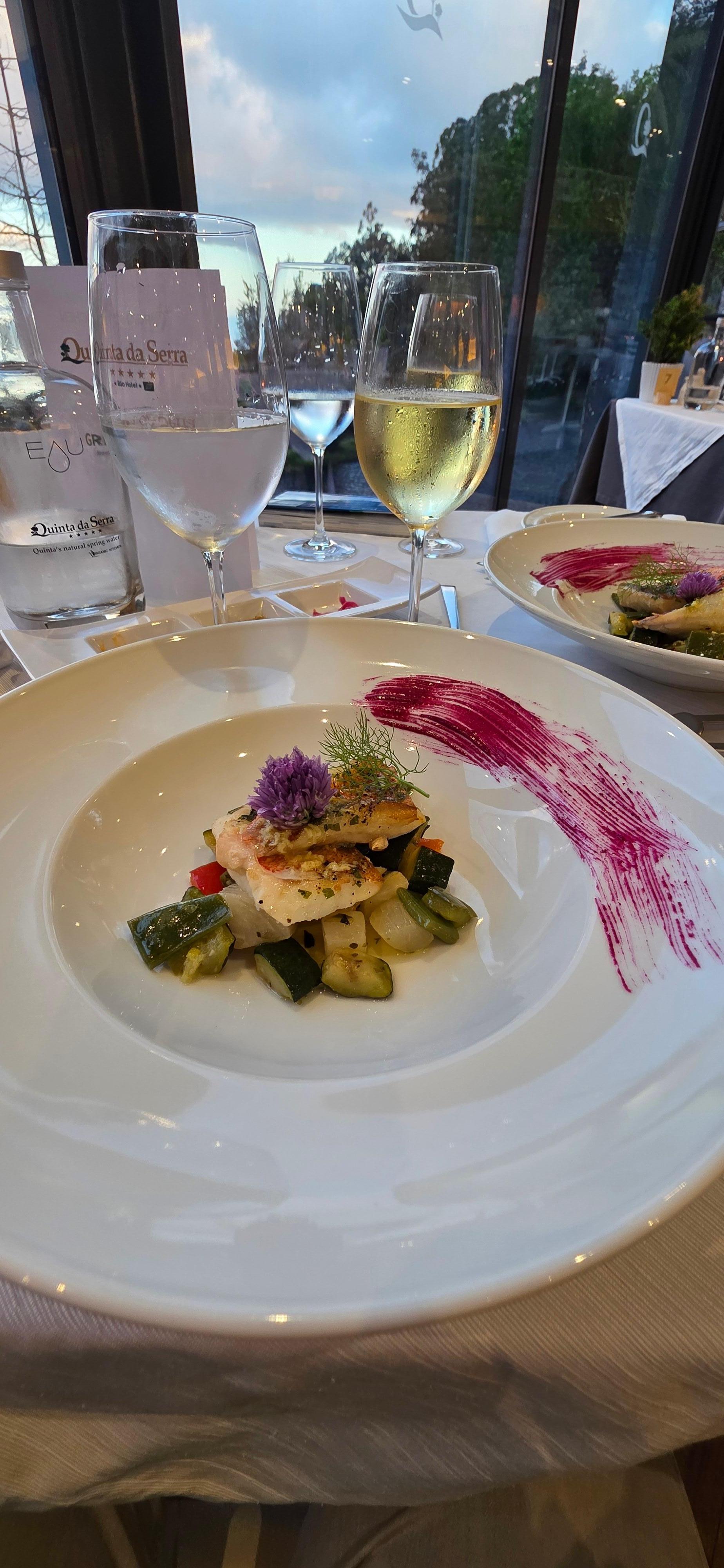 1. Gang (nach Suppe etc.) Fisch