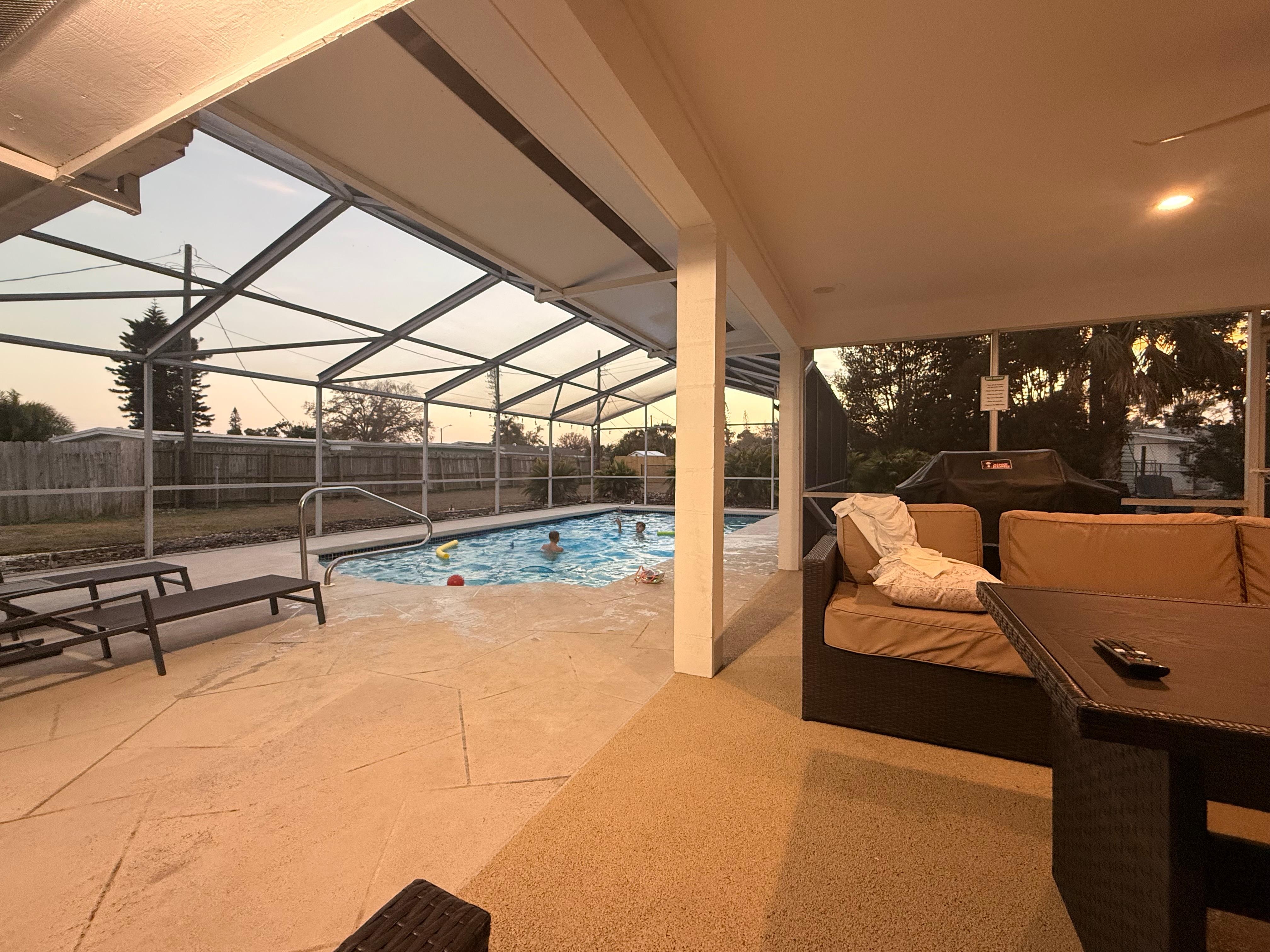 We spent many nights out here 