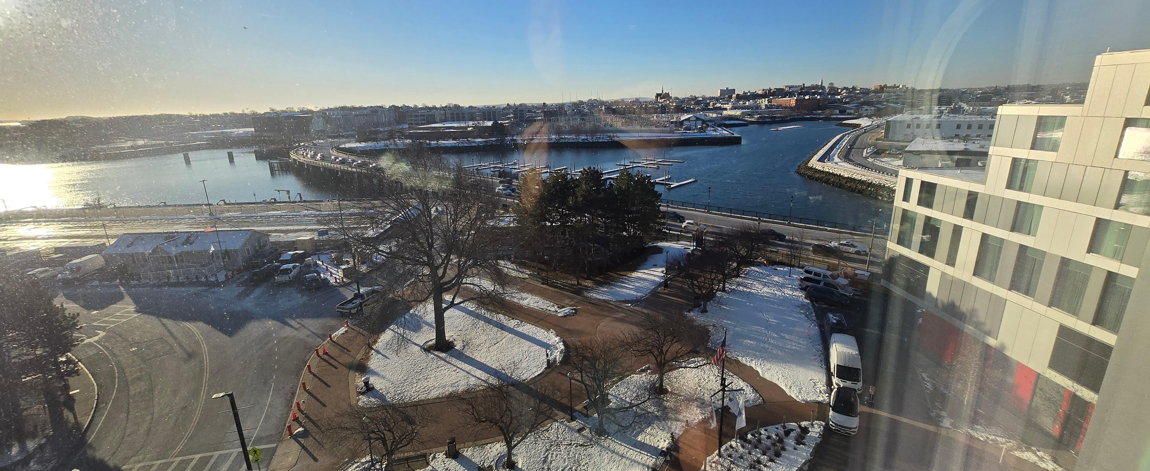 Our view from the 7th floor