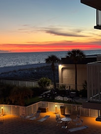 View from the balcony!