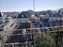 View from the 4th floor balcony