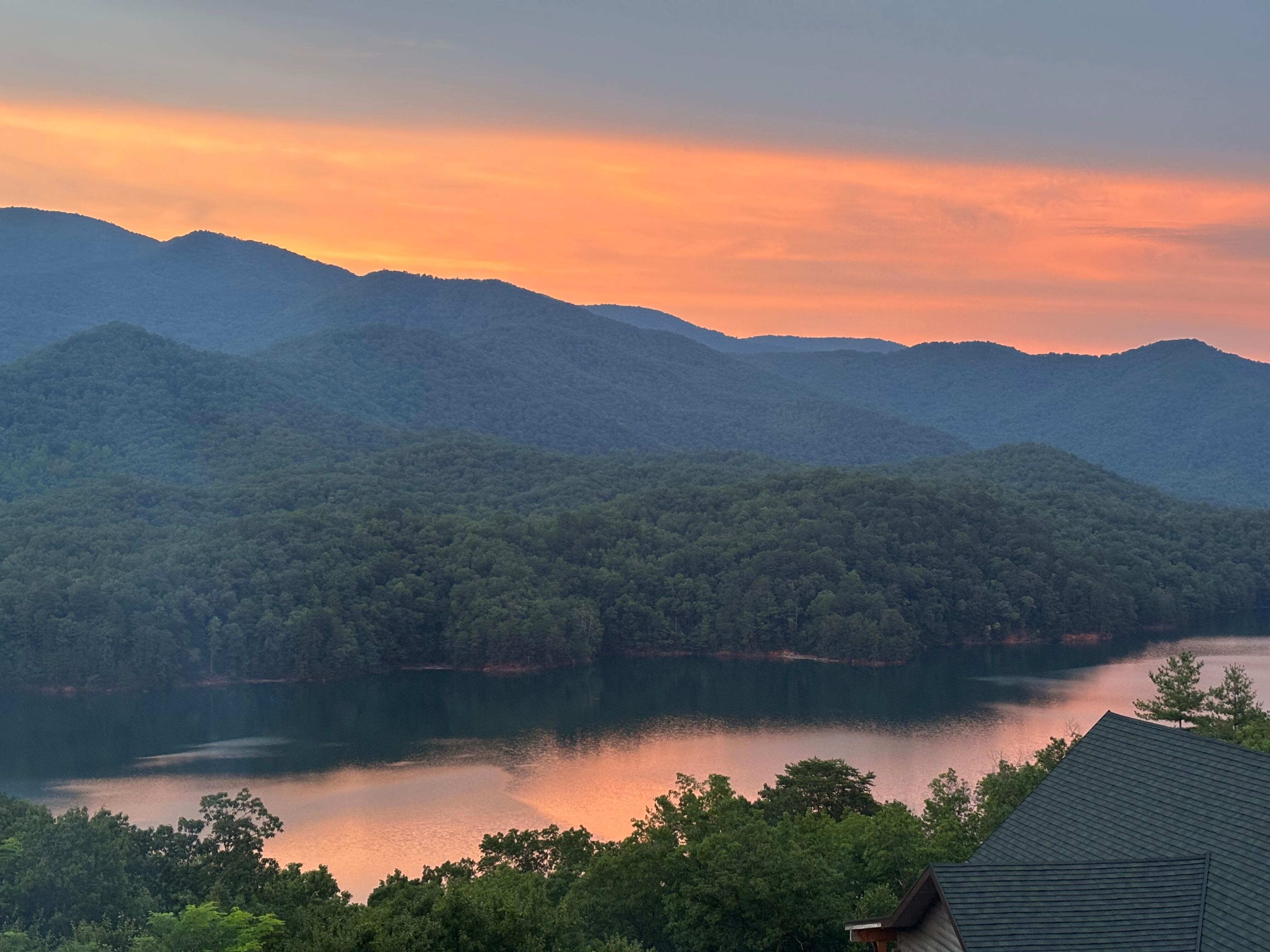 View from the deck 