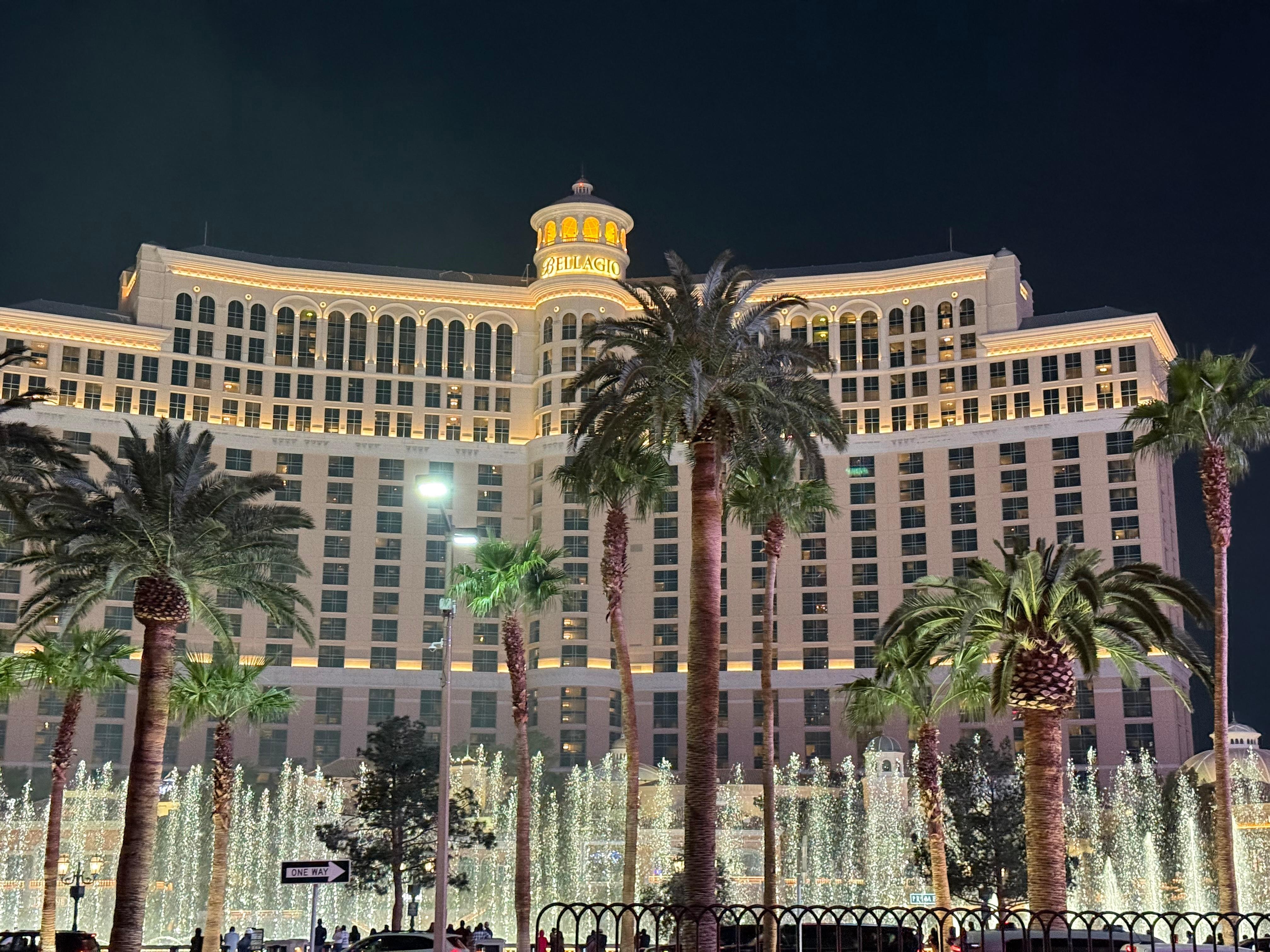 Bellagio resort. 