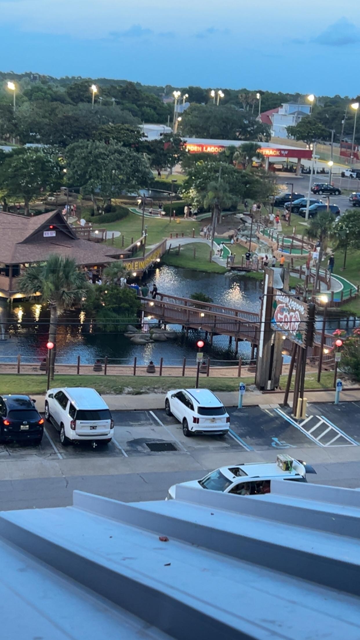 View across the street 