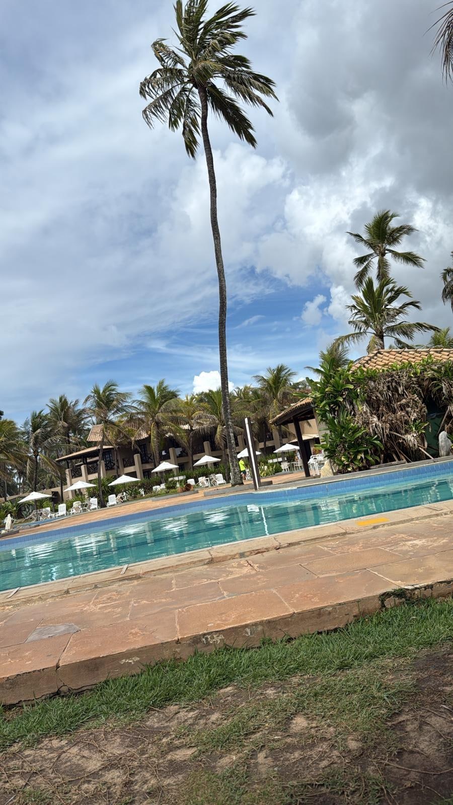 Poolområde trevligt