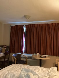 Drapes falling down