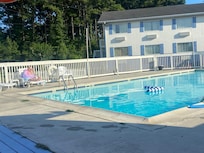 Very nice and relaxing pool area. Could use a few more sun umbrellas.